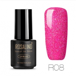 Гел Лак Брокатна Серия 7ml R08 Rosalind
